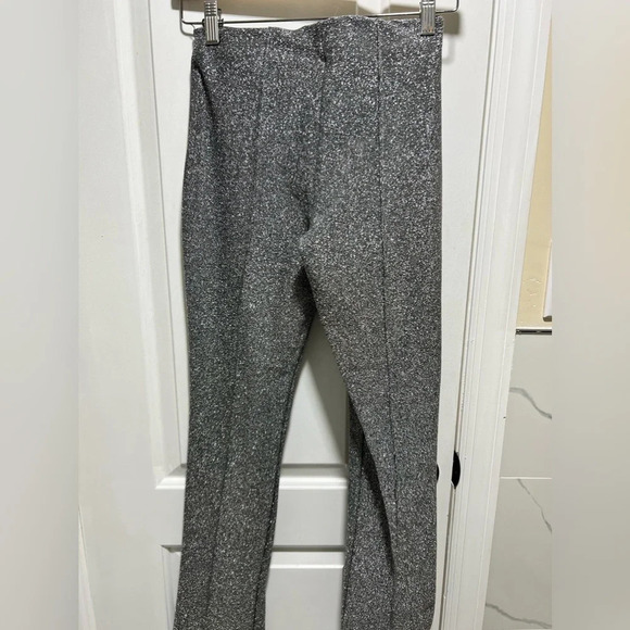 Zara Metallic High-Waisted Pants Size Small - Picture 8 of 9